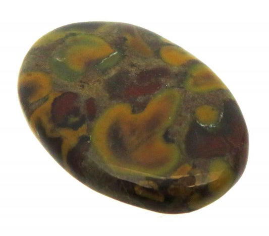Oval 31x21mm Fruit Jasper Cabochon 06
