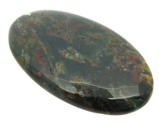 Oval 47x28mm Indian Bloodstone Cabochon 02