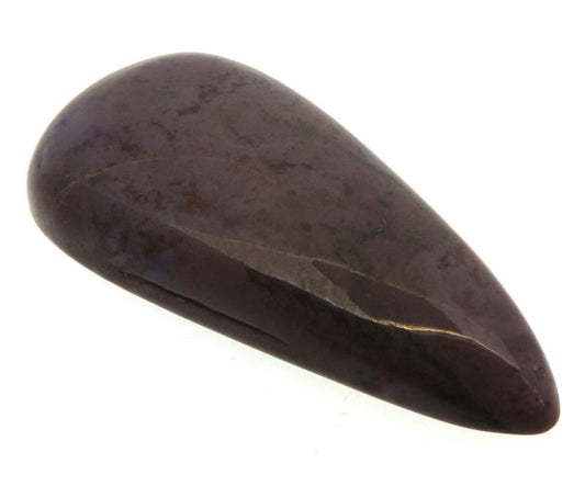 Teardrop 42x21mm Purple Jade Cabochon 01