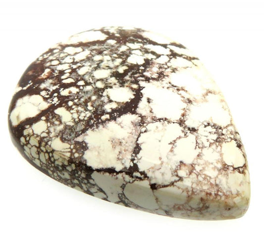 Teardrop 35x27mm Wild Horse Magnesite Cabochon 10