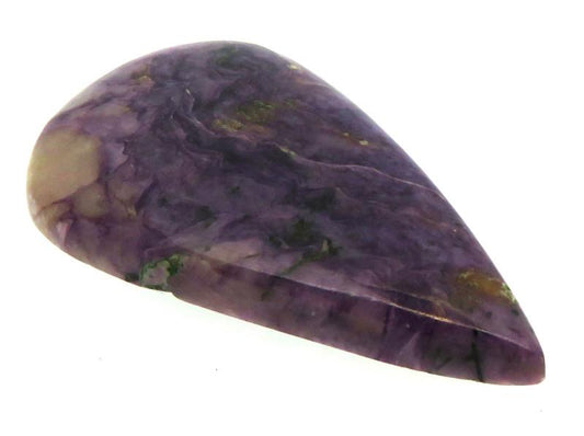 Teardrop 43x25mm Charoite Cabochon 03