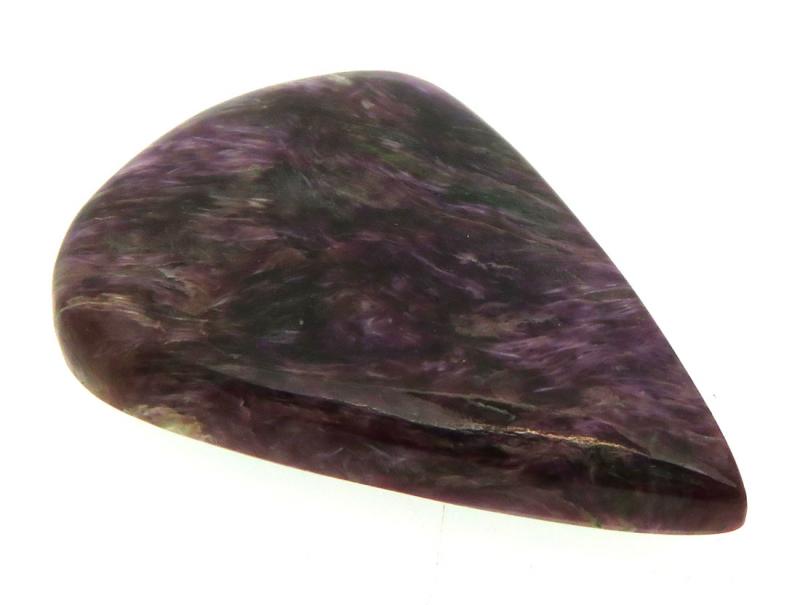 Teardrop 34x24mm Charoite Cabochon 07
