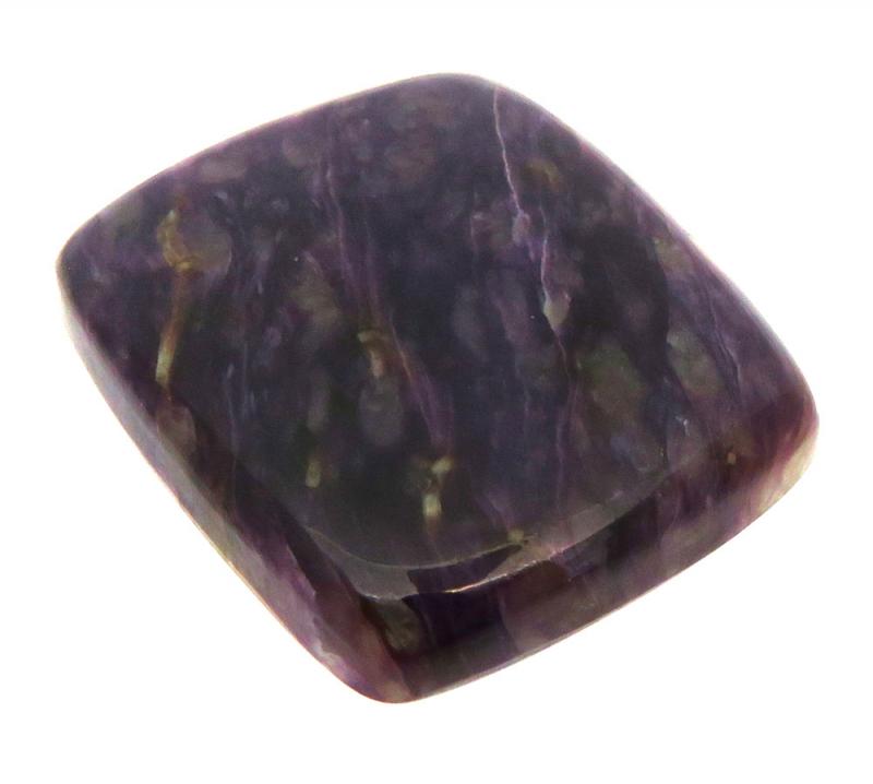 Rectangle 25x21mm Charoite Cabochon 10