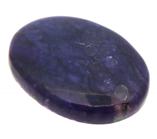 Oval 33x24mm Charoite Cabochon 18