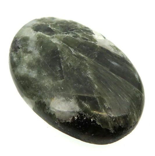 Oval 38x26mm Green Tourmaline in Quartz Cabochon 05