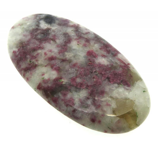 Oval 51x27mm Pink Tourmaline in Quartz Cabochon 01