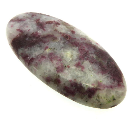 Oval 43x20mm Pink Tourmaline in Quartz Cabochon 02