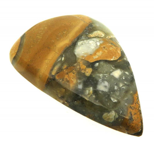 Teardrop 35x23mm Maligano Jasper Cabochon 03
