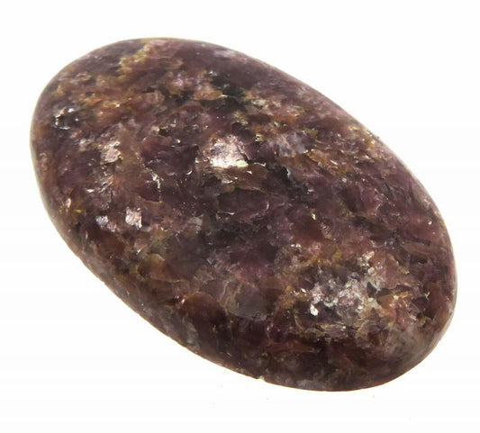 Oval 39x23mm Lepidolite Cabochon 01