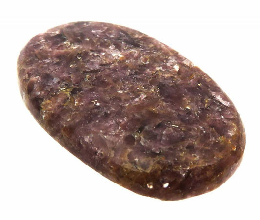 Oval 38x23mm Lepidolite Cabochon 08