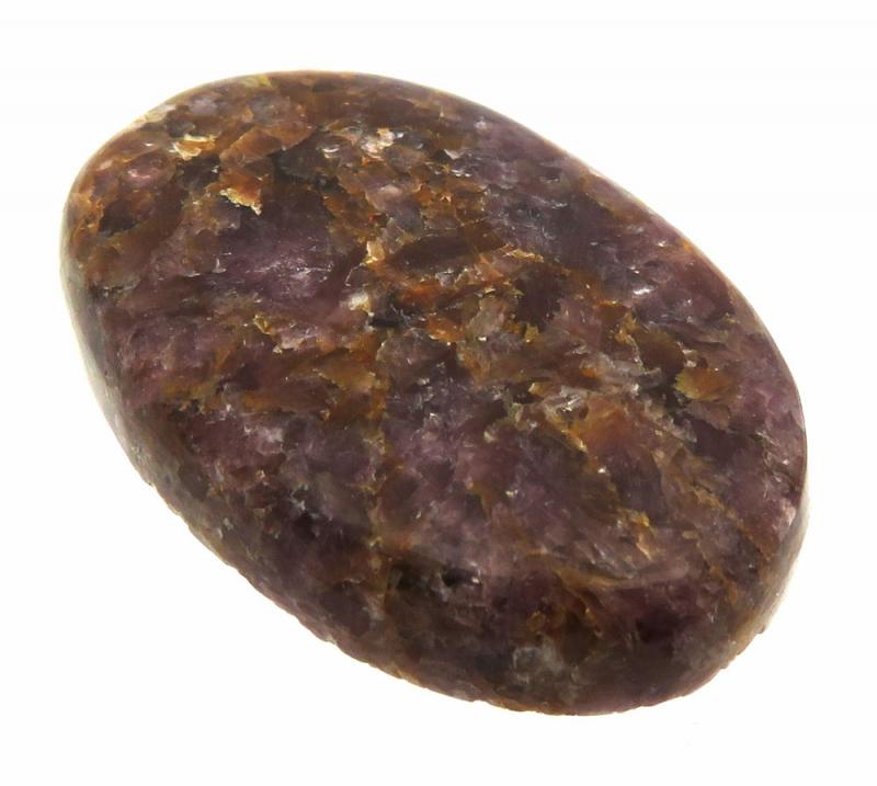 Oval 36x24mm Lepidolite Cabochon 09
