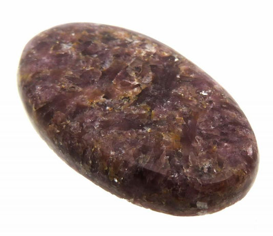 Oval 40x23mm Lepidolite Cabochon 10