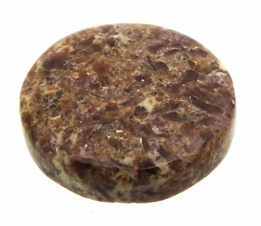 Round 23x23mm Lepidolite Cabochon 12