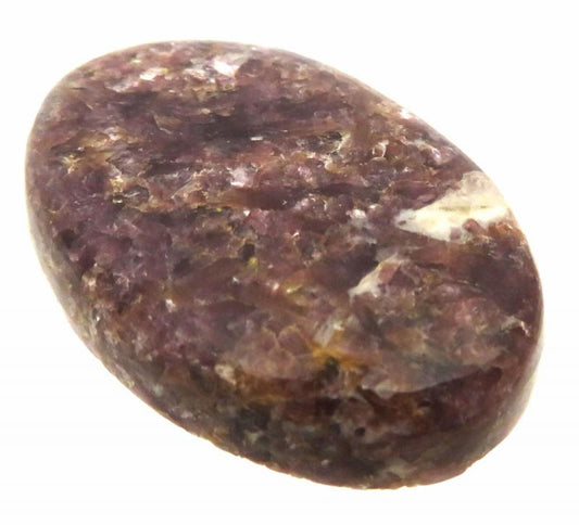 Oval 37x24mm Lepidolite Cabochon 14