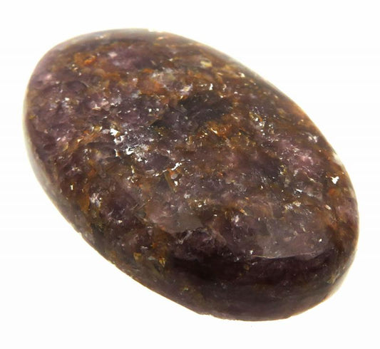 Oval 34x22mm Lepidolite Cabochon 17