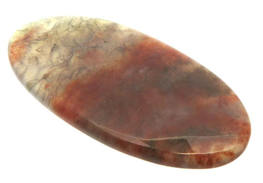 Oval 60x29mm Red Moss Agate Cabochon 02