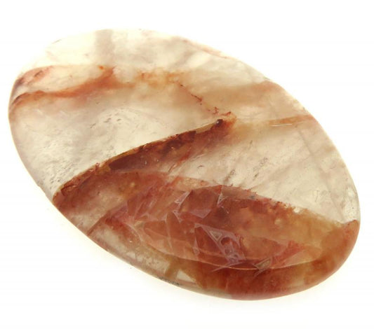 Oval 51x32mm Hematoid Quartz Cabochon 02