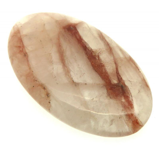 Oval 50x29mm Hematoid Quartz Cabochon 06
