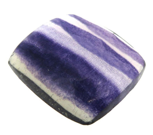 Rectangle 26x24mm Fluorite Cabochon 12