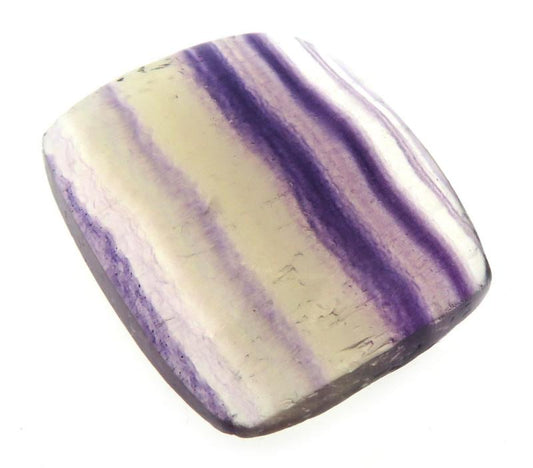 Rectangle 28x23mm Fluorite Cabochon 22