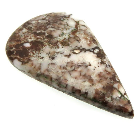 Teardrop 49x29mm Wild Horse Magnesite Cabochon 16