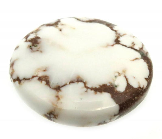 Round 30x30mm Wild Horse Magnesite Cabochon 19
