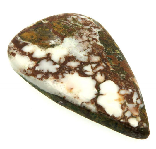 Teardrop 49x32mm Wild Horse Magnesite Cabochon 23