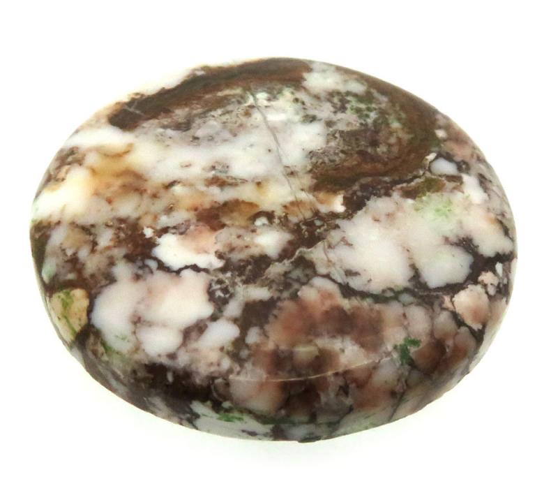 Round 29x29mm Wild Horse Magnesite Cabochon 25