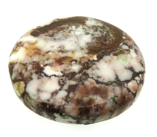 Round 29x29mm Wild Horse Magnesite Cabochon 25