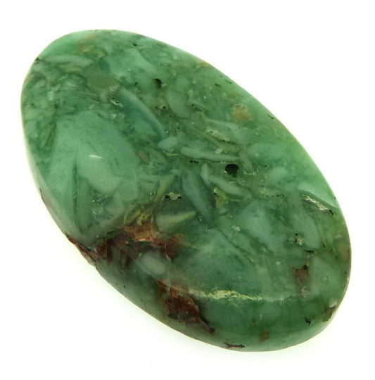 Oval 44x25mm Green Opal Cabochon 02