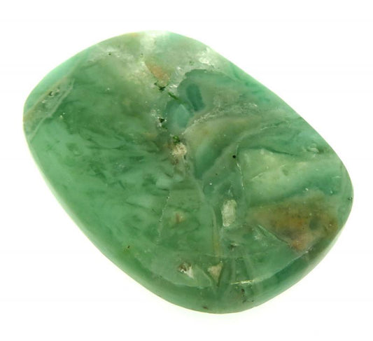 Rectangle 45x32mm Green Opal Cabochon 03