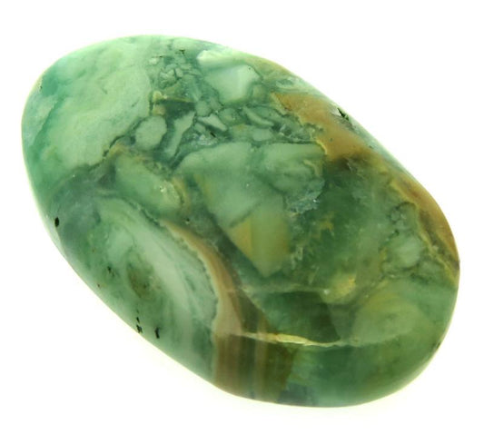 Oval 47x29mm Green Opal Cabochon 09