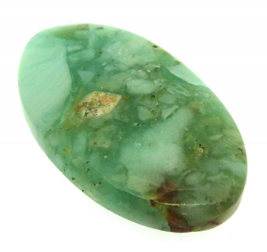 Oval 39x23mm Green Opal Cabochon 13