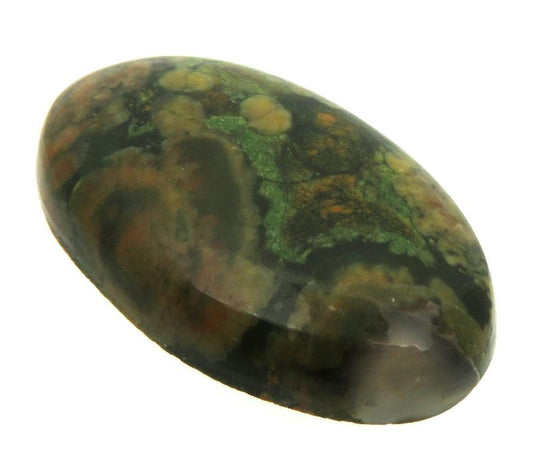 Oval 34x20mm Rainforest Jasper Cabochon 13