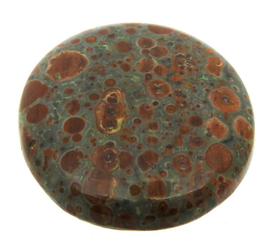 Oval 33x28mm Asteroid Jasper Cabochon 12