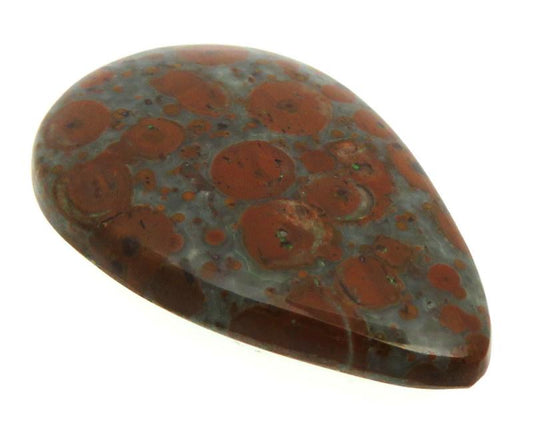 Teardrop 37x24mm Asteroid Jasper Cabochon 14