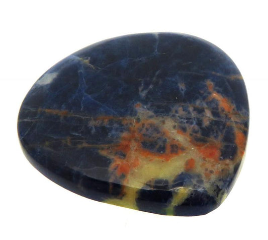 Teardrop 33x33mm Sunset Sodalite Cabochon 08
