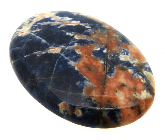 Oval 44x30mm Sunset Sodalite Cabochon 20
