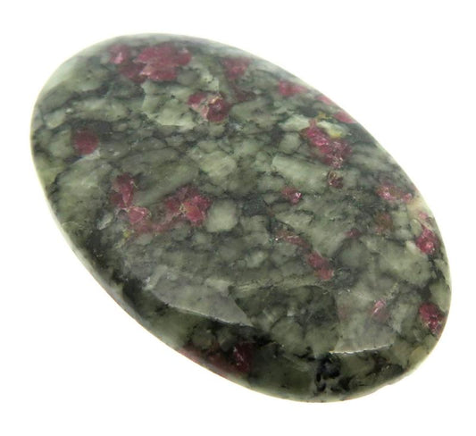 Oval 36x23mm Eudialyte Cabochon 12