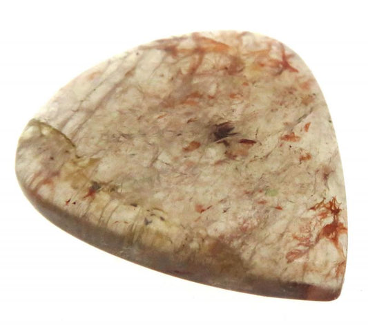 Teardrop 31x28mm Lepidocrocite Mix Cabochon 10
