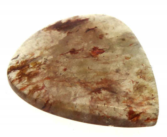 Teardrop 34x29mm Lepidocrocite Mix Cabochon 13