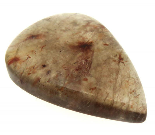 Teardrop 32x22mm Lepidocrocite Mix Cabochon 16