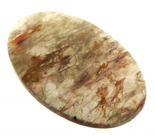 Oval 36x22mm Lepidocrocite Mix Cabochon 18
