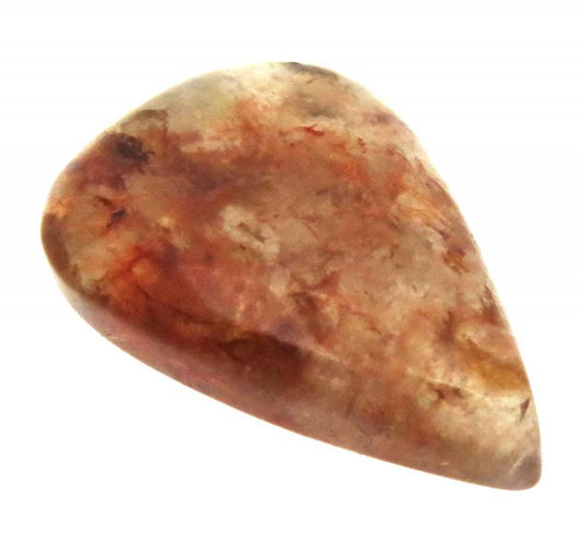 Teardrop 26x17mm Lepidocrocite Mix Cabochon 25