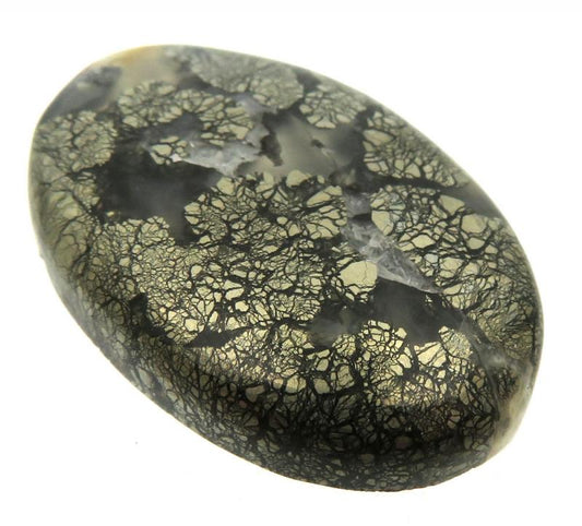 Oval 32x21mm Marcasite Cabochon 08
