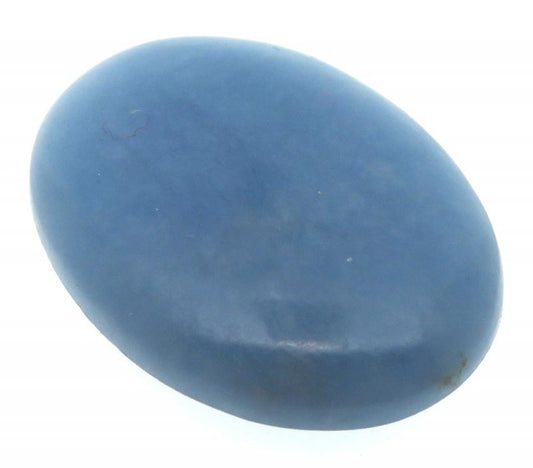 Oval 36x27mm Angelite Cabochon 08