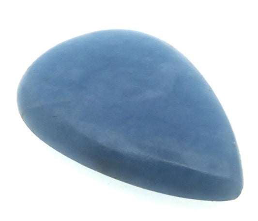 Teardrop 44x31mm Angelite Cabochon 11