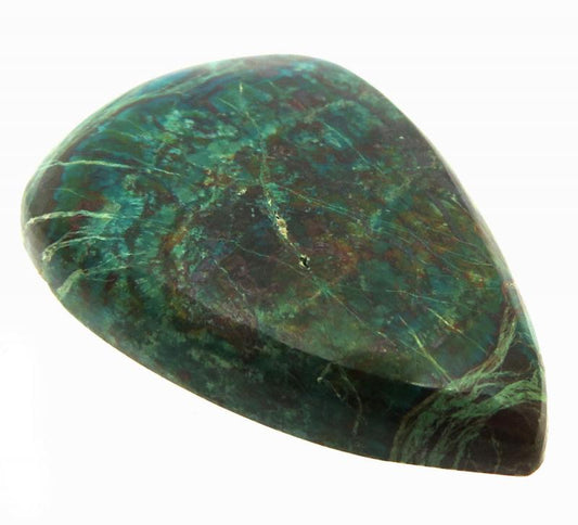Teardrop 36x26mm Shattuckite Cabochon 09