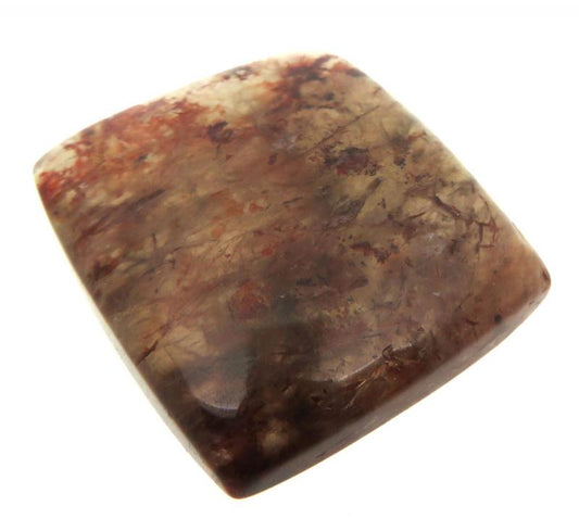 Rectangle 34x30mm Lepidocrocite Mix Cabochon 32