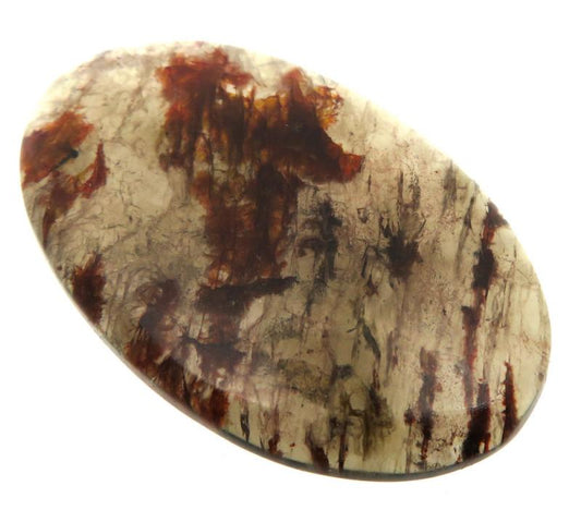 Oval 57x35mm Lepidocrocite Mix Cabochon 35